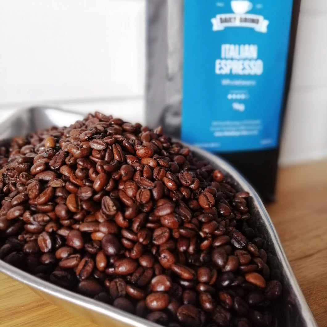 The Daily Grind Italian Espresso Blend Coffee (Strength 4) - 1KG