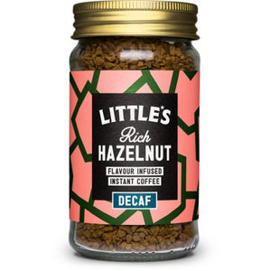 DECAFFEINATED Hazelnut Instant Coffee - 50g Jar
